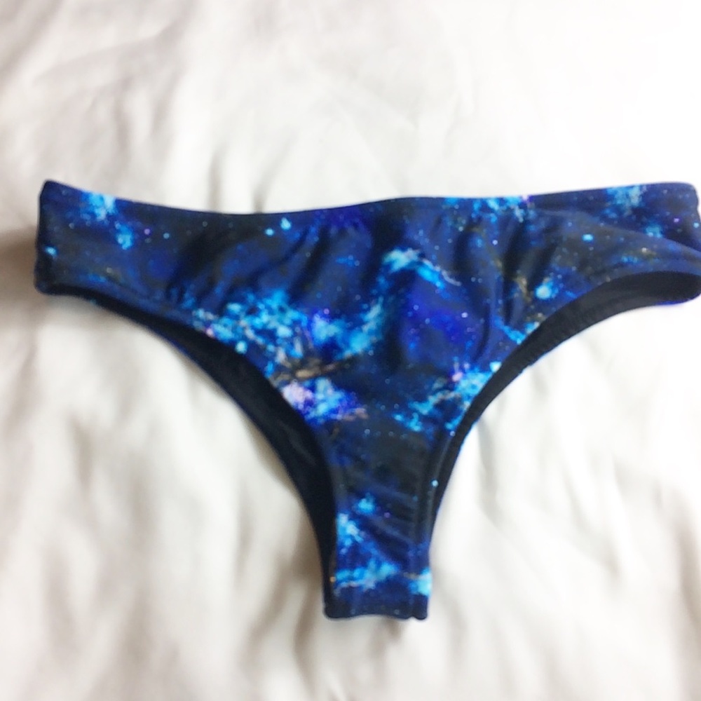 Reversible Galaxy Swim Bottoms